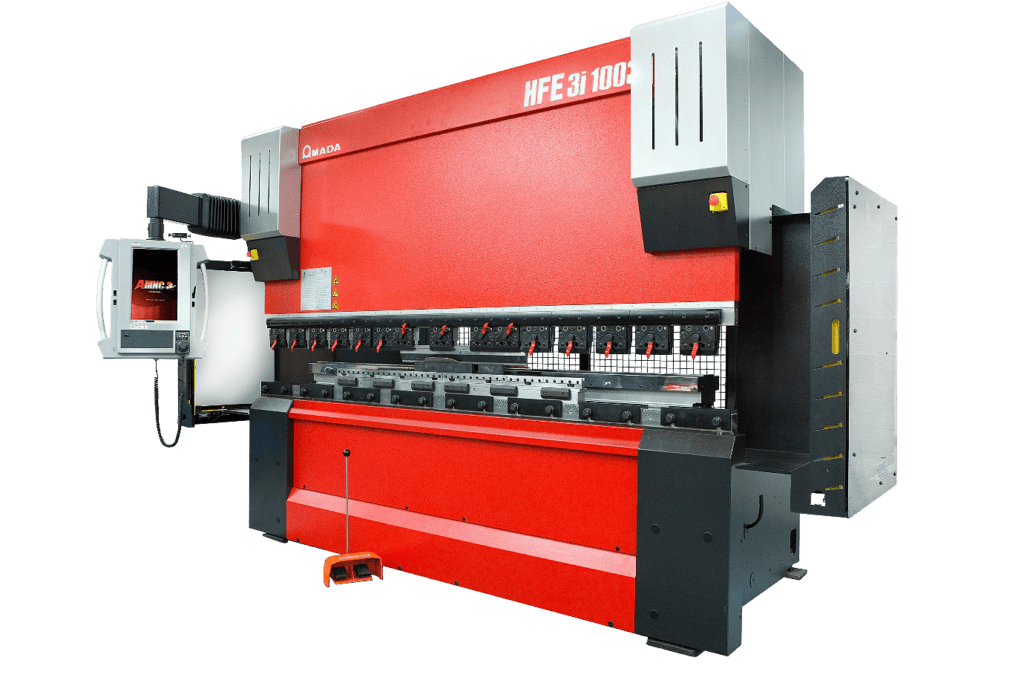 100-tonne 3-metre CNC press brake at LGM Engineering in Surrey