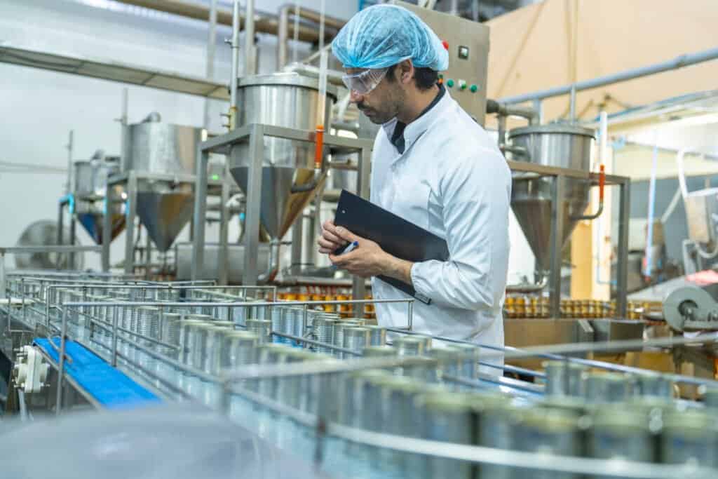 Metal fabrication services for food production equipment